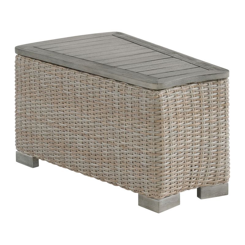 OLLIE WEDGE CONSOLE - TAN