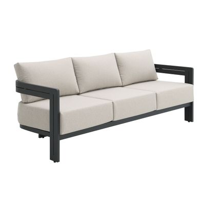 COSTA SOFA - BLACK AND SOLUCTION BEIGE
