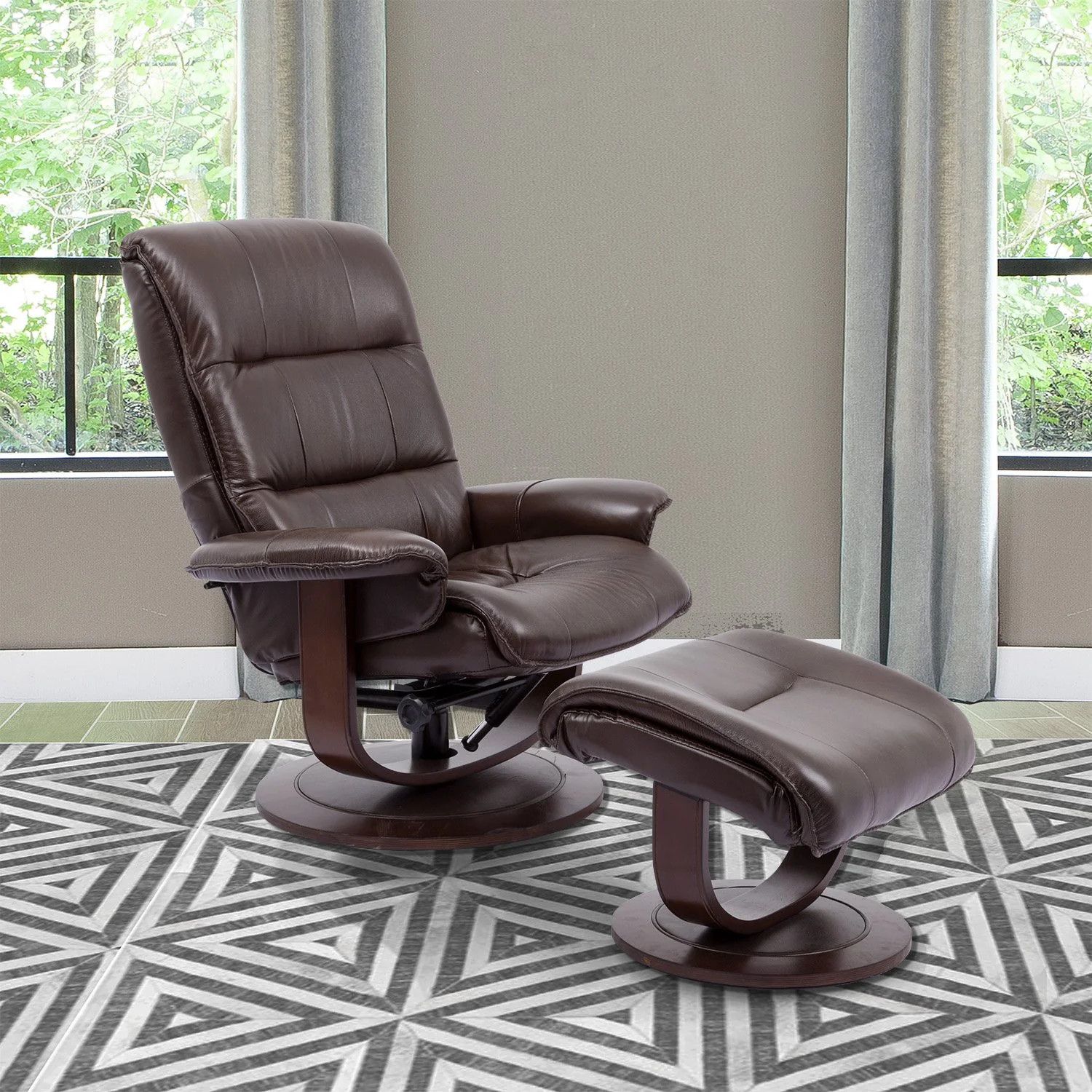 KNIGHT CHAIR &amp; OTTOMAN - ROBUST