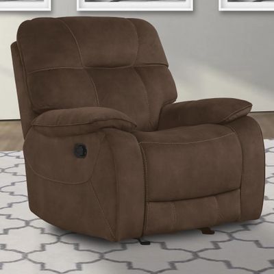 COOPER GLIDER RECLINER - SHADOW BROWN