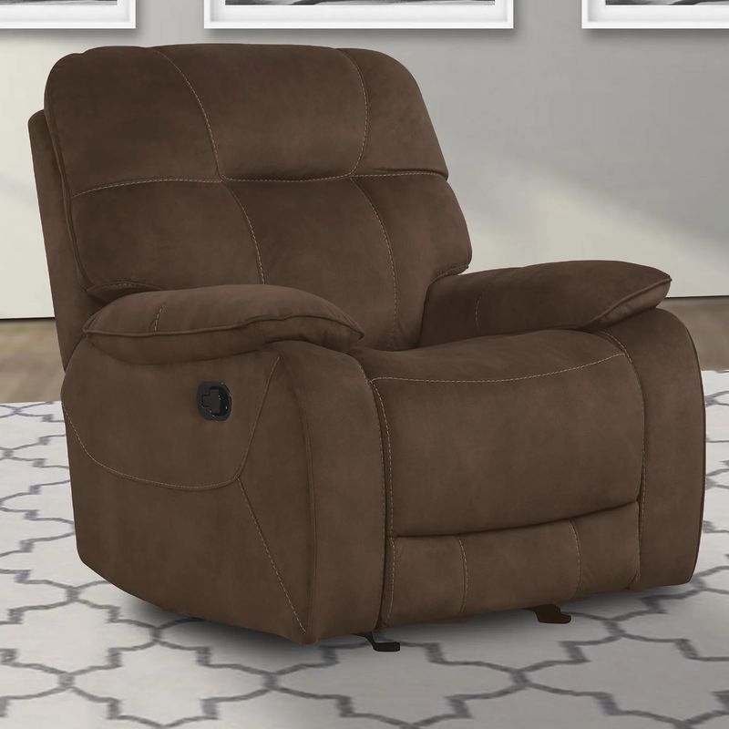 COOPER GLIDER RECLINER - SHADOW BROWN