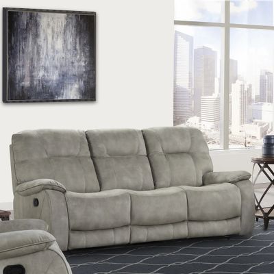 COOPER TRIPLE RECLINING SOFA - SHADOW NATURAL