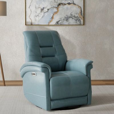 CARNEGIE POWER RECLINER - VERONA AZURE