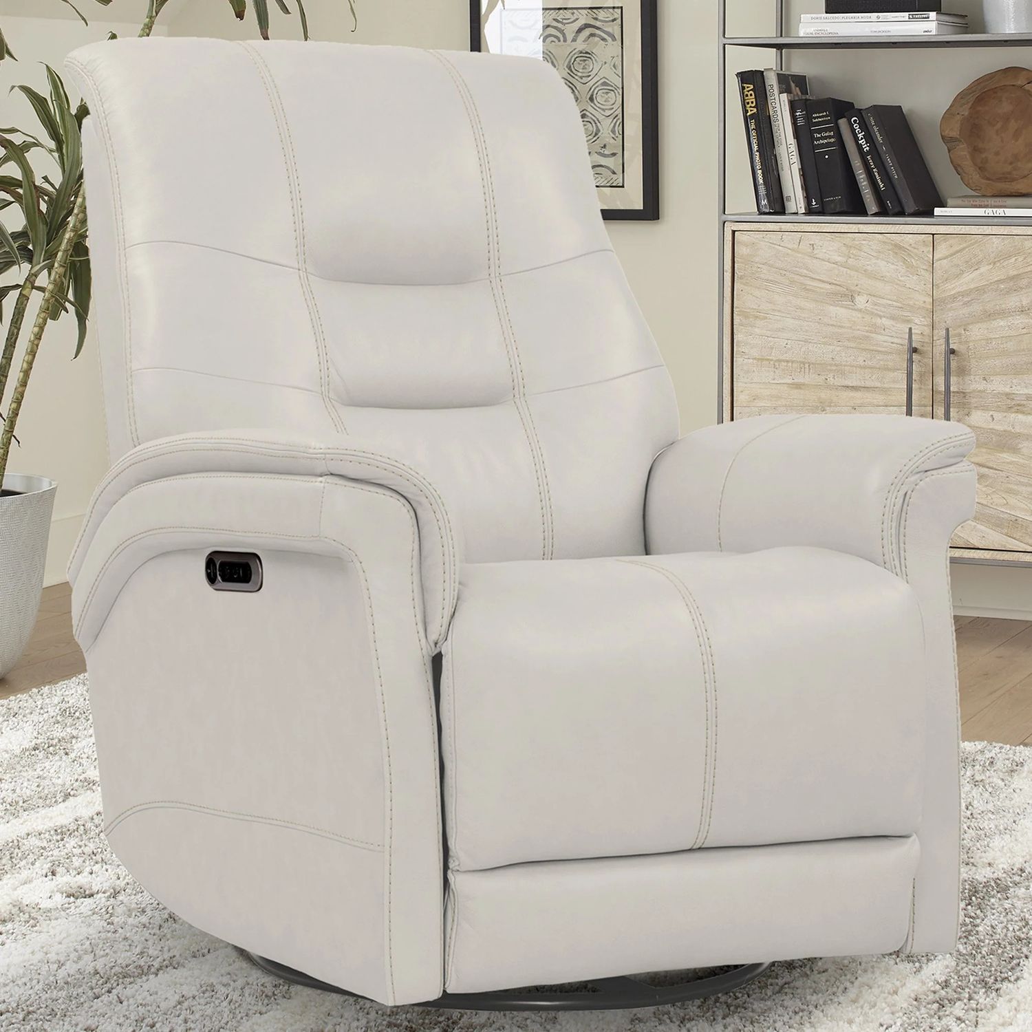 CARNEGIE POWER RECLINER - VERONA IVORY