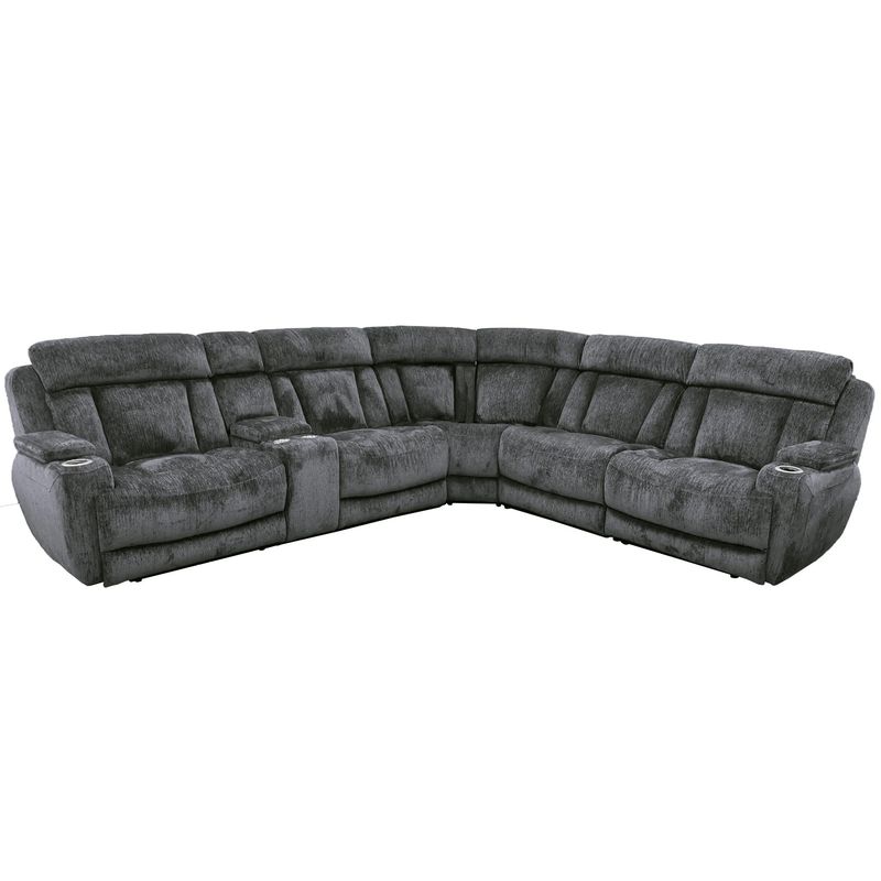 DALTON 6PC MODULAR SECTIONAL - LUCKY CHARCOAL