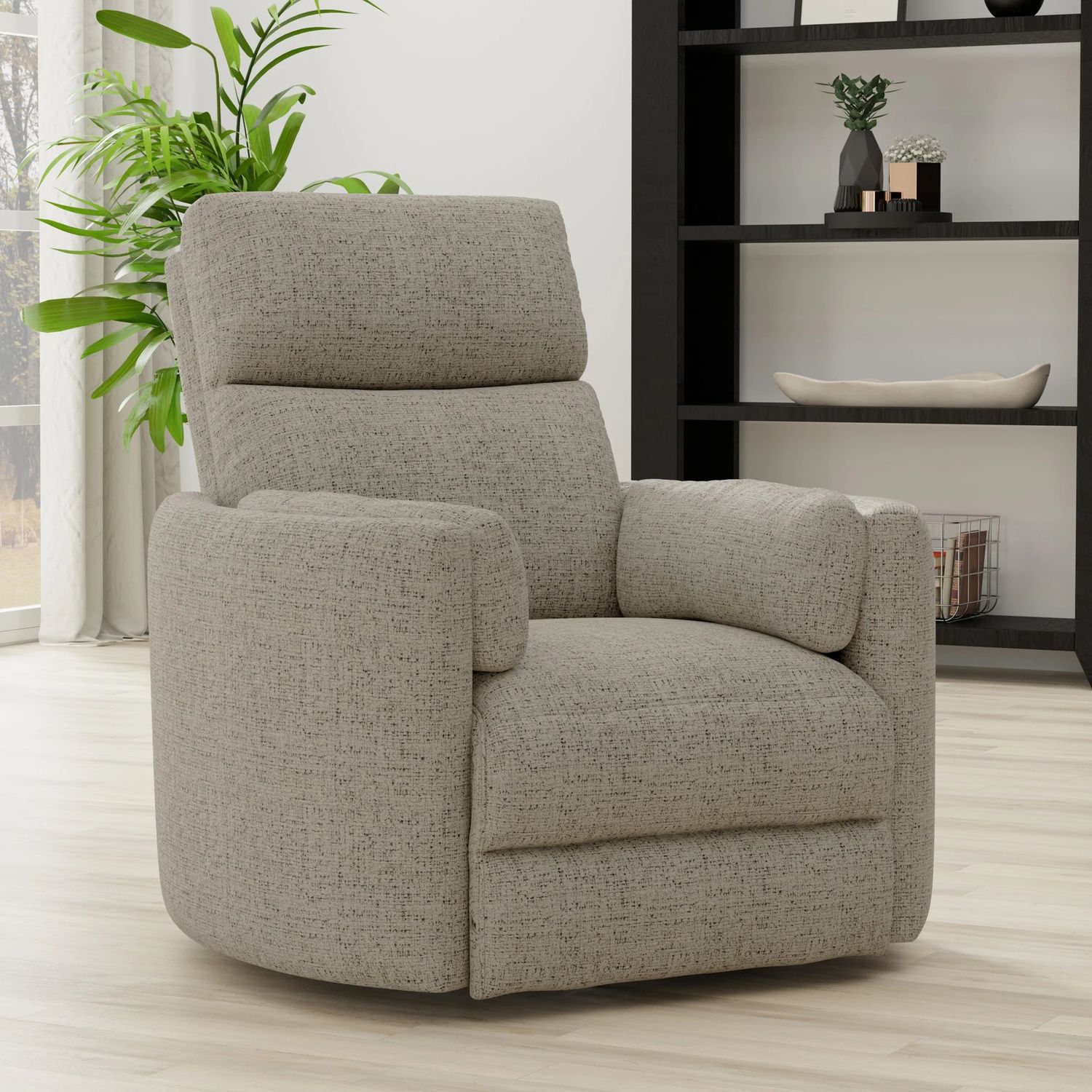 RADIUS MANUAL RECLINER - BURLAP
