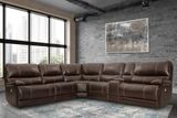 SHELBY - CABRERA COCOA POWER RECLINING MODULAR SECTIONAL - 6 PC