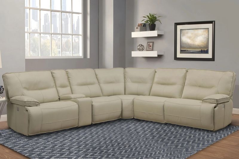 SPARTACUS 6PC MODULAR SECTIONAL- OYSTER