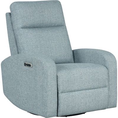 THRILLER GLIDER RECLINER - NATURAL BEAUTY BLUE