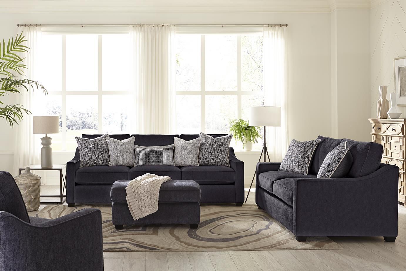 DAKOTA NAVY LOVESEAT