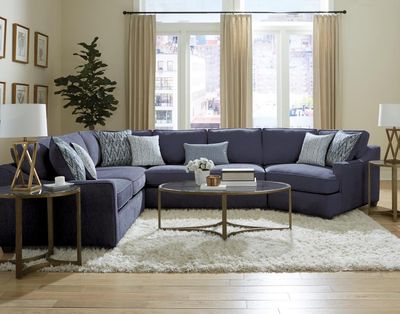 DAKOTA NAVY 3PC SECTIONAL