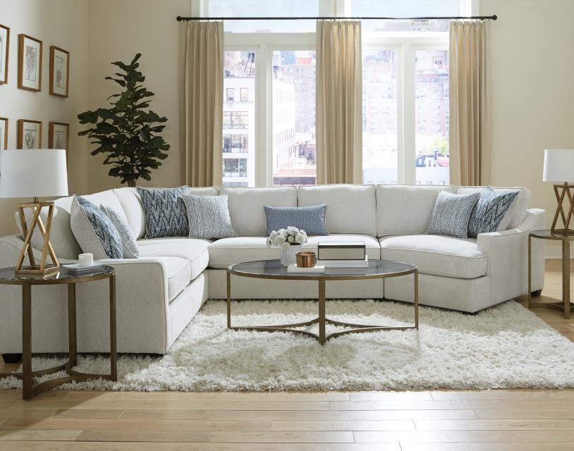DAKOTA DOVE 3PC SECTIONAL