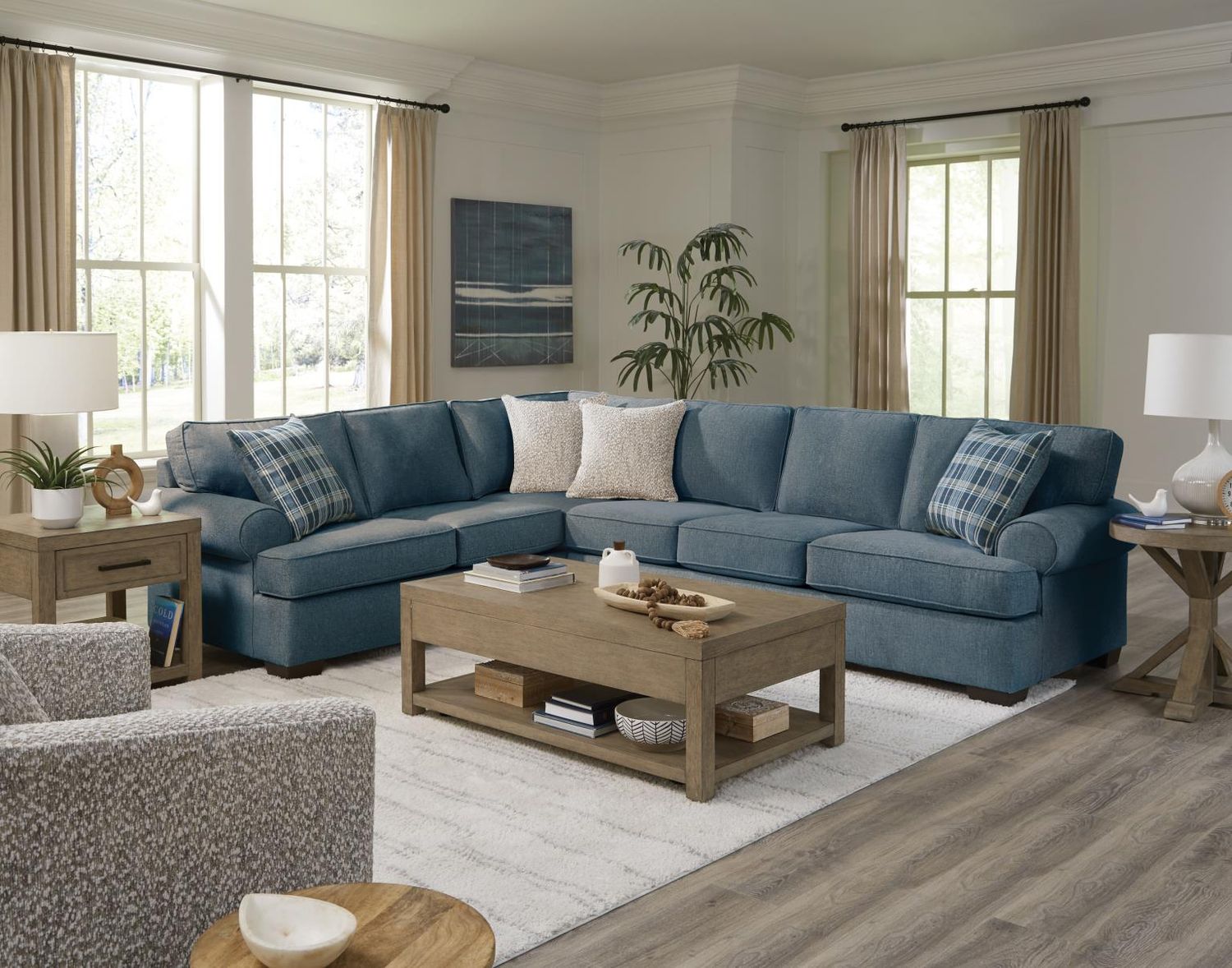 BECKER NAVY SECTIONAL