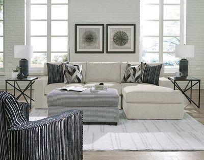 HYNDE COTTON 2 PC SECTIONAL