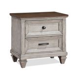 MARIANA NIGHTSTAND W/ USB -VINTAGE CREME