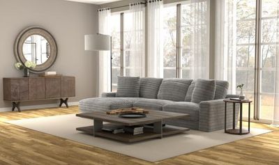 COMFREY 2PC LSF SOFA CHAISE - MOONSTRUCK