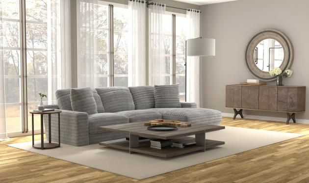 COMFREY 2PC RSF SOFA CHAISE - MOONSTRUCK