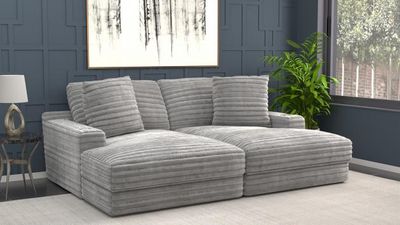 COMFREY 2PC DOUBLE CHAISE - MOONSTRUCK