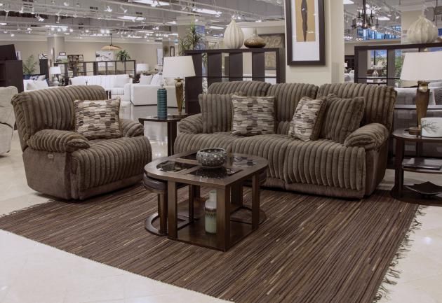 HOLLIFIELD ROCKER RECLINER - CHOCOLATE (DISC)