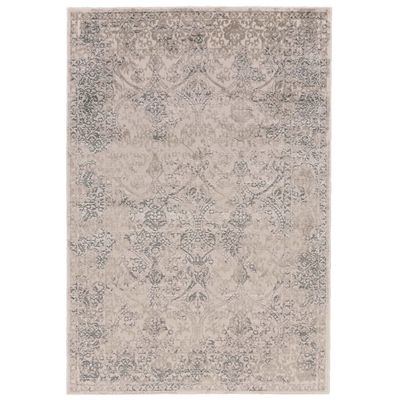 3682F KASHAN-AH LT GRAY 5X7