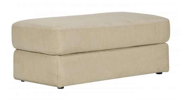 LAMAR OTTOMAN- CREAM