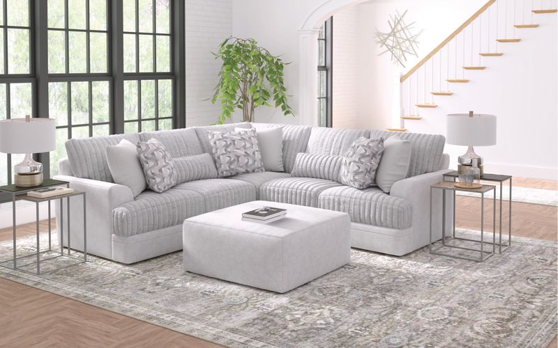 TITAN 2PC L-SHAPE SECTIONAL - MOONSTRUCK