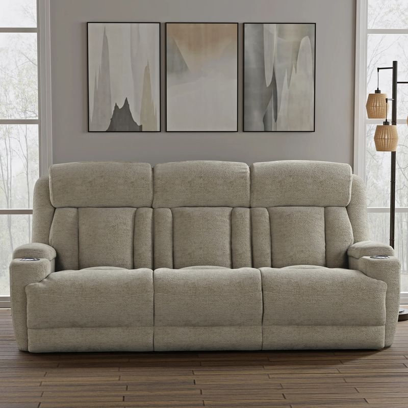 DALTON POWER SOFA - LUCKY  FAWN