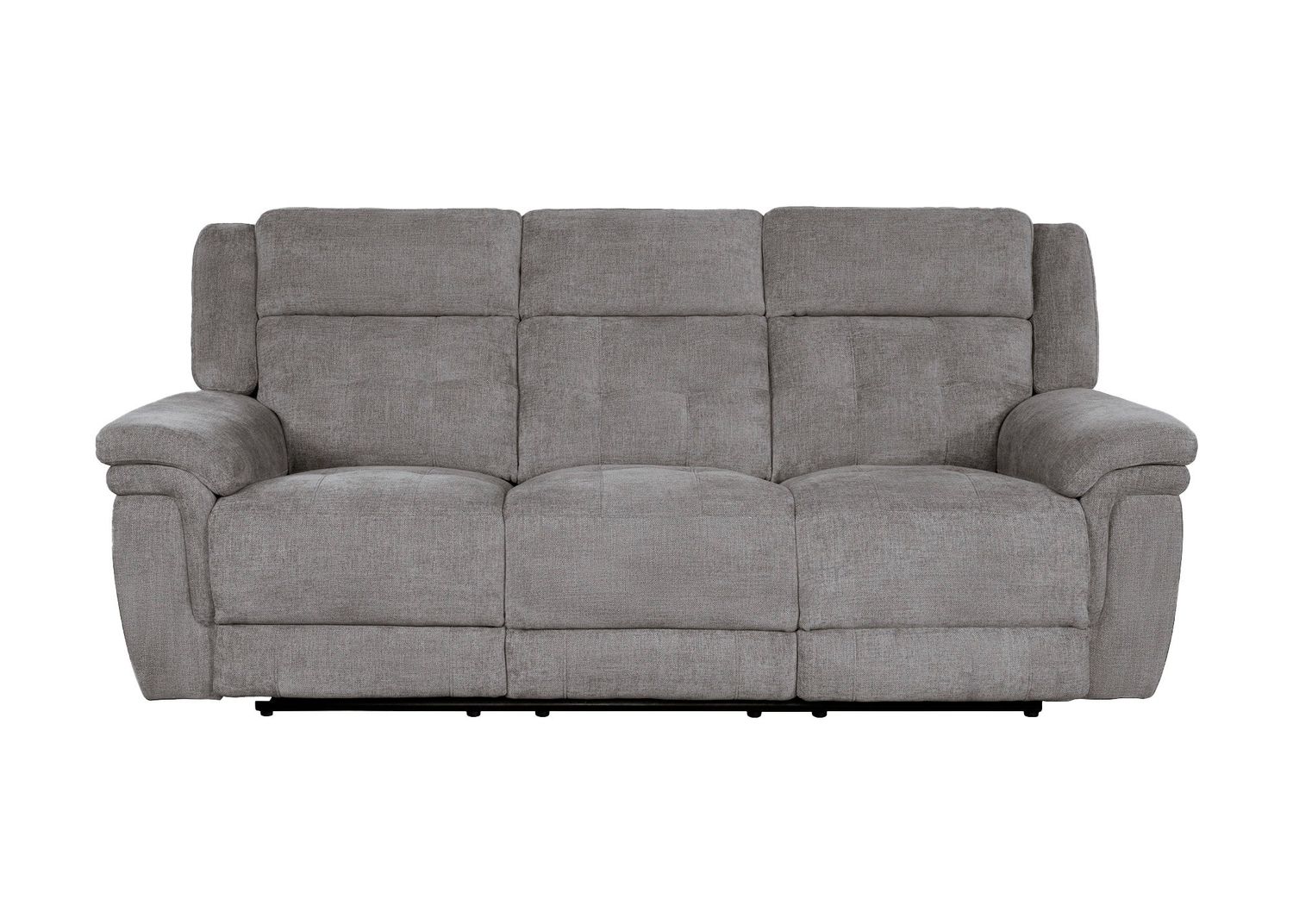 RICHLAND Power Sofa with Power Headrests - BRISTOL GREY