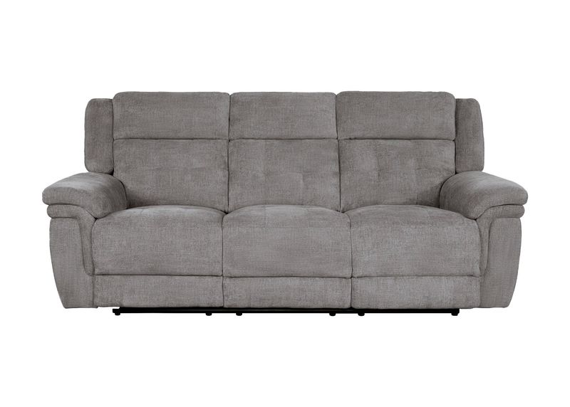 RICHLAND Power Sofa with Power Headrests - BRISTOL GREY