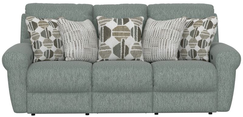 KELLEN-LAY FLAT RECLINING SOFA - WOODLANDS