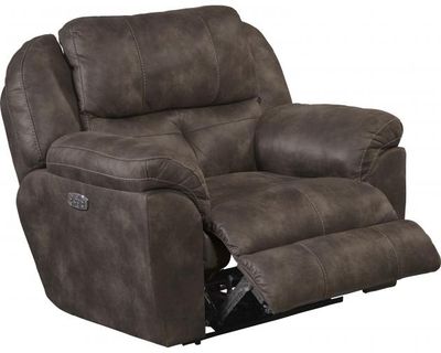 FERRINGTON POWER LAY-FLAT RECLINING RECLINER - DUSK