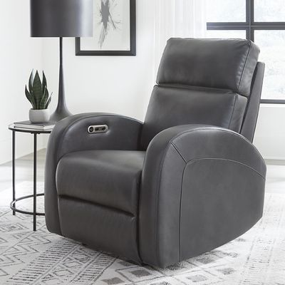 DEVIN POWER RECLINER - PEBBLE GREY