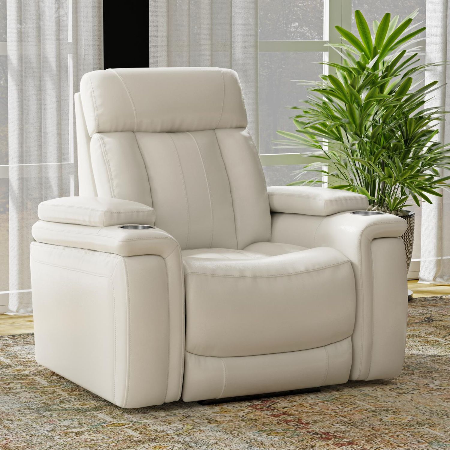 ROYCE POWER RECLINER - FANTOM IVORY
