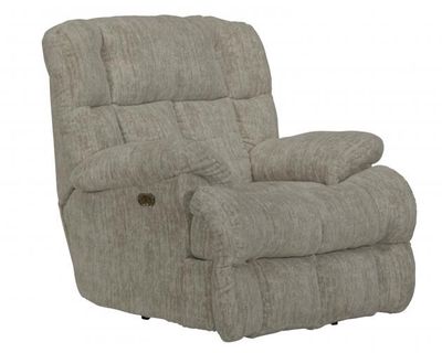 CIRRUS POWER LAY-FLAT CHAISE RECLINER - PARCHMENT