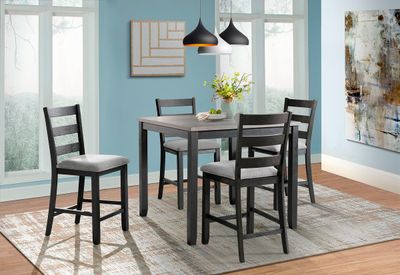 MARTIN 5 PC COUNTER SET (BLACK BASE)