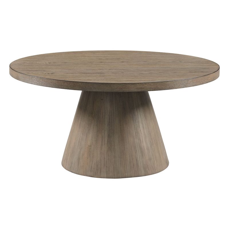 PORTLAND ROUND COFFEE TABLE IN GREY