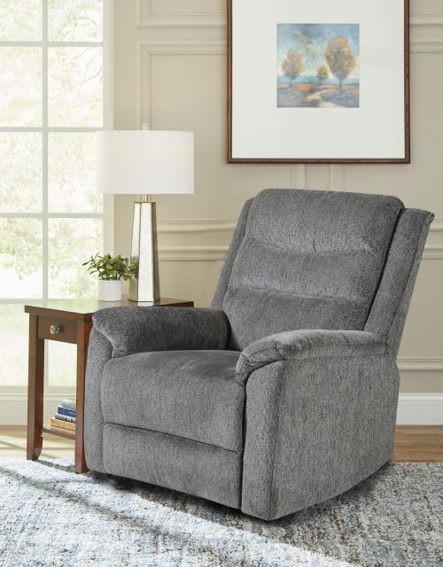 ABINGTON CHARCOAL GLIDER RECLINER