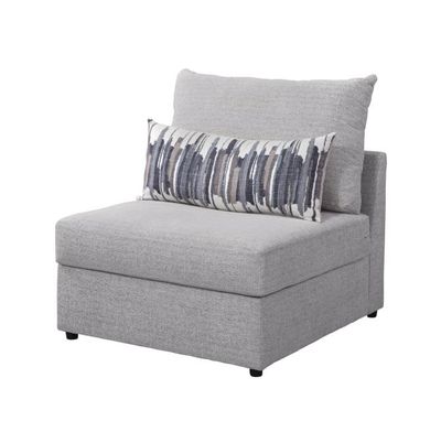 JAMESON ECRU ARMLESS CHAIR