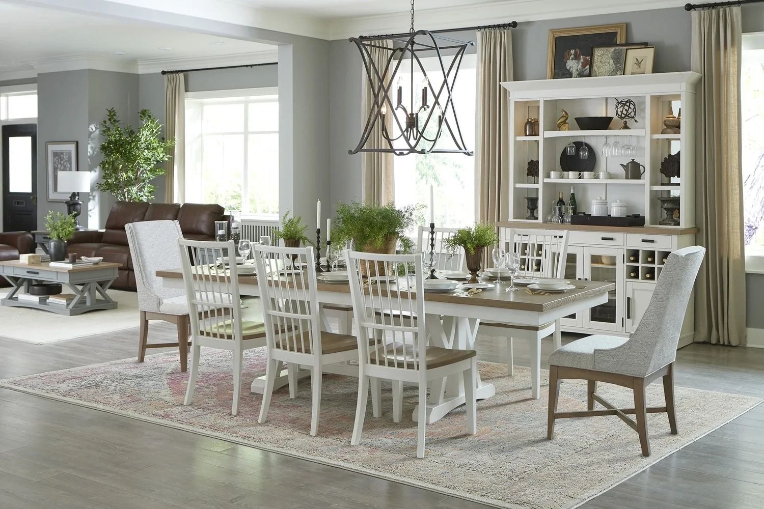 AMERICAN MODERN TRESTLE TABLE - COTTON