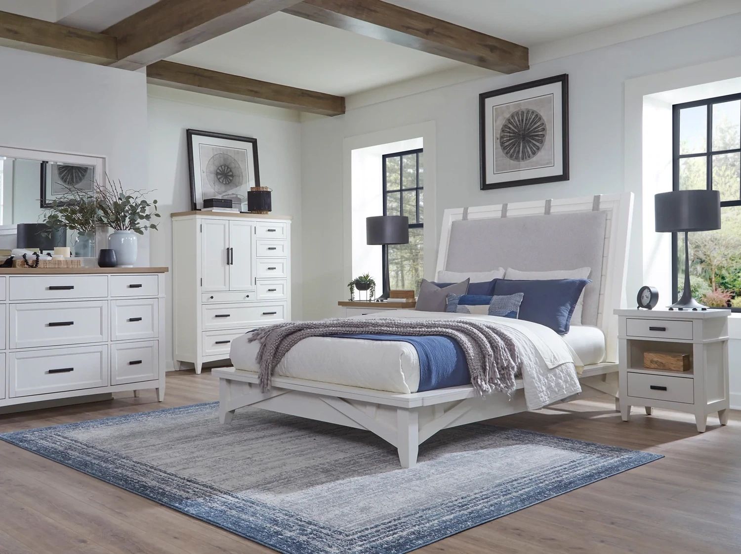 AMERICANA MODERN KING PLATFORM 5PC SET