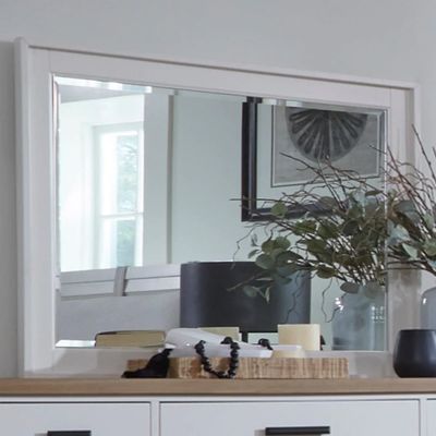 AMERICANA MODERN MIRROR - WHITE