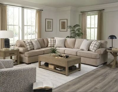 BECKER OATMEAL SECTIONAL