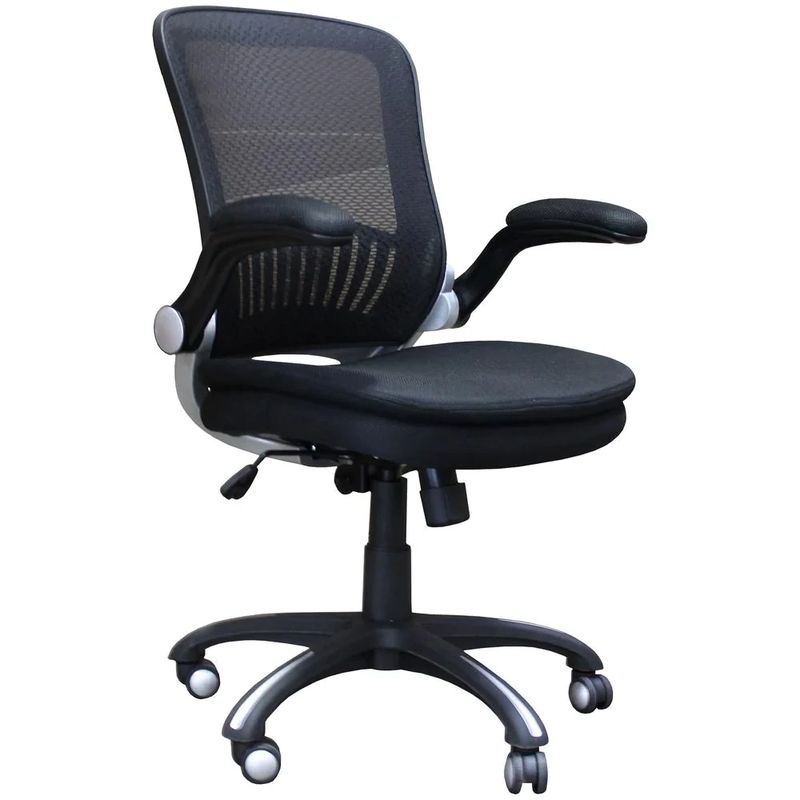 BLACK MESH DESK CHAIR- GAS LIFT
