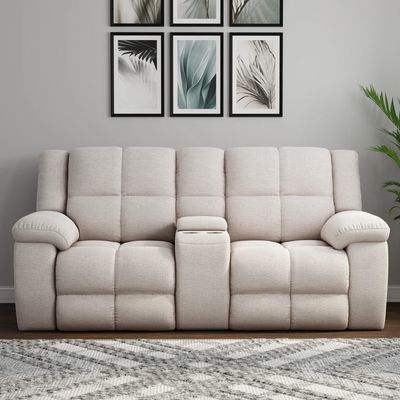 BUSTER DUAL RECLINING CONSOLE LOVESEAT - OPAL TAUPE