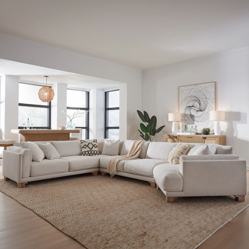 ESCAPE 4PC SECTIONAL - MIRAGE MIST