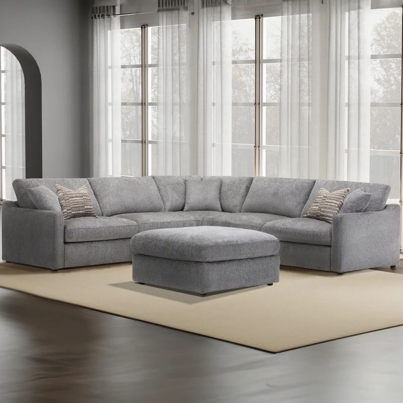 SURRENDER 5PC SECTIONAL - BURMESE NATURE