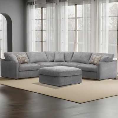 SURRENDER 5PC SECTIONAL - BURMESE NATURE