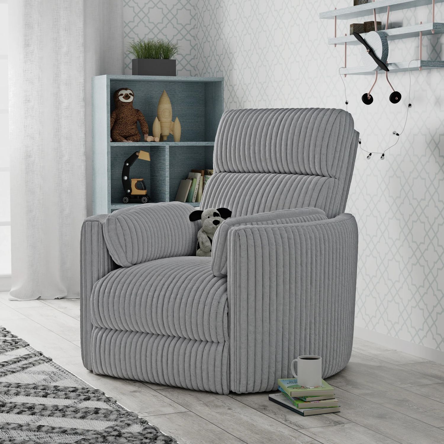 RADIUS POWER RECLINER - MEGA GREY