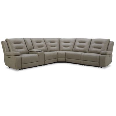 CALDWELL 6PC MODULAR SECTIONAL- TAHOE FOG