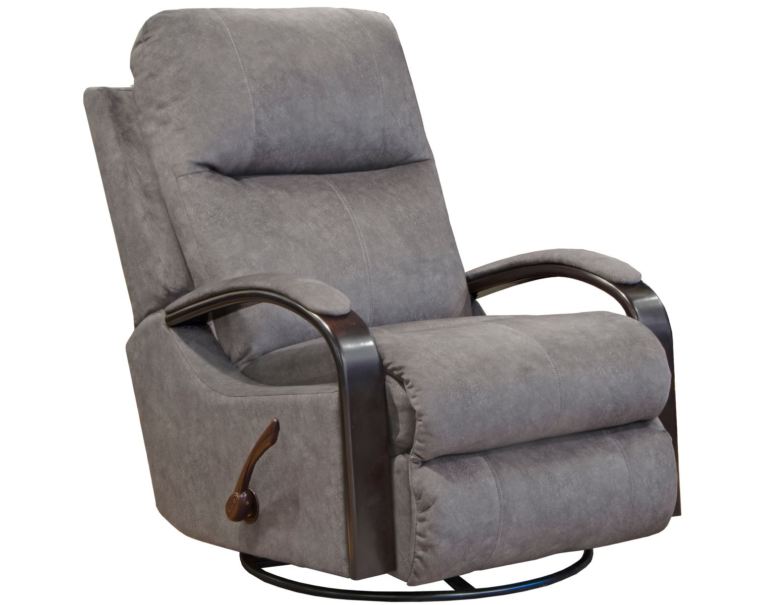 NILES SWIVEL GLIDER RECLINER - GRAPHITE